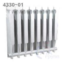 Радиатор секционный алюминиевый Ogint Delta Plus 500 - 5 секций