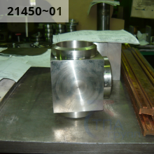 Угольник с карманами под термометры сопротивления и термоэлектрические термометры Ду50 D225 ГОСТ 22810-83